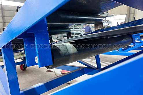 Portable Dirt Conveyor Roller Portable Dirt Conveyor Roller